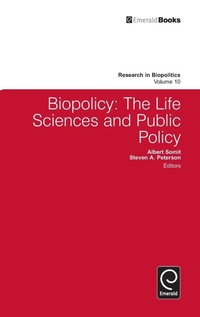 Enlarge image Cover: Biopolicy - Emerald Group Publishing Limited