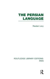 Enlarge image Cover: The Persian Language (RLE Iran B) - Routledge