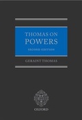 Cover: Thomas on Powers - Oxford University Press