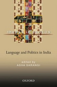 Enlarge image Cover: Language and Politics in India - OUP India