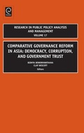 Cover: Comparative Governance Reform in Asia - Emerald Group Publishing Limited