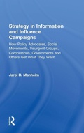 Cover: Strategy in Information and Influence Campaigns - Routledge