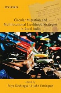 Enlarge image Cover: Circular Migration and Multi Locational Livelihoods Strategies in Rural India - OUP India
