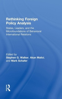 Enlarge image Cover: Rethinking Foreign Policy Analysis - Routledge
