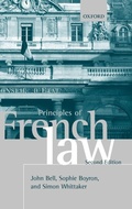 Cover: Principles of French Law - Oxford University Press