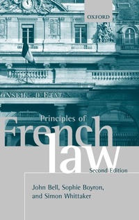 Enlarge image Cover: Principles of French Law - Oxford University Press