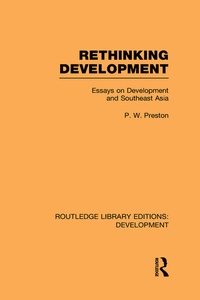 Enlarge image Cover: Rethinking Development - Routledge