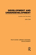 Cover: Development and Underdevelopment - Routledge