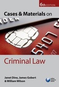 Cover: Cases and Materials on Criminal Law - Oxford University Press