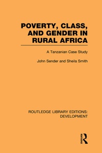 Enlarge image Cover: Poverty, Class and Gender in Rural Africa - Routledge