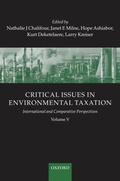 Cover: Critical Issues in Environmental Taxation: v. 5 - Oxford University Press