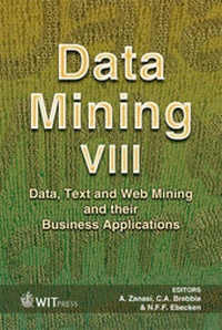 Enlarge image Cover: Data Mining: v. 8 - WIT Press