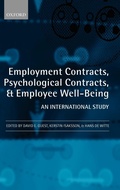 Cover: Employment Contracts, Psychological Contracts, and Employee Well-Being - Oxford University Press