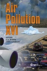 Enlarge image Cover: Air Pollution - WIT Press