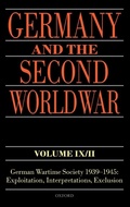 Cover: Germany and the Second World War Volume IX/II - Oxford University Press