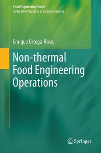 Enlarge image Cover: Non-thermal Food Engineering Operations - Springer