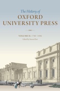 Cover: The History of Oxford University Press: Volume II - Oxford University Press