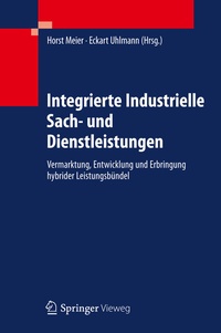 Abbildung von: Integrierte Industrielle Sach- und Dienstleistungen - Springer