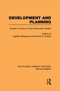 Cover: Development and Planning - Routledge