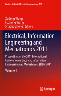 Enlarge image Cover: Electrical, Information Engineering and Mechatronics 2011 - Springer