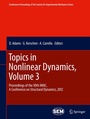 Cover: Topics in Nonlinear Dynamics, Volume 3 - Springer