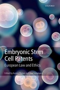 Cover: Embryonic Stem Cell Patents - Oxford University Press