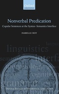 Cover: Nonverbal Predication - Oxford University Press