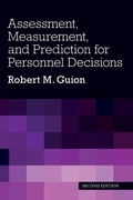 Cover: Assessment, Measurement, and Prediction for Personnel Decisions - Routledge