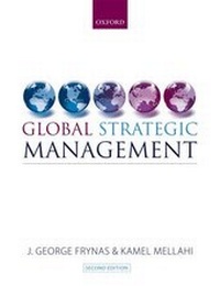 Enlarge image Cover: Global Strategic Management - Oxford University Press