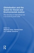 Abbildung von: Globalisation and the Quest for Social and Environmental Justice - Routledge