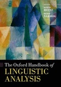 Cover: The Oxford Handbook of Linguistic Analysis - Oxford University Press