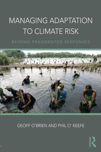 Enlarge image Cover: Managing Adaptation to Climate Risk - Routledge