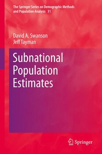 Enlarge image Cover: Subnational Population Estimates - Springer