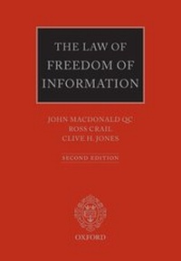 Abbildung von: The Law of Freedom of Information - Oxford University Press