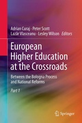 Cover: European Higher Education at the Crossroads - Springer