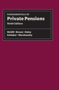 Cover: Fundamentals of Private Pensions - Oxford University Press