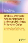 Cover: Variational Analysis and Aerospace Engineering: Mathematical Challenges for Aerospace Design - Springer