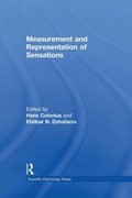Cover: Measurement and Representation of Sensations - Psychology Press Ltd