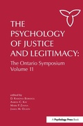 Cover: The Psychology of Justice and Legitimacy - Psychology Press Ltd