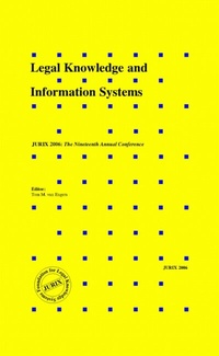 Enlarge image Cover: Legal Knowledge and Information Systems - IOS Press,US