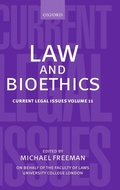 Cover: Law and Bioethics - Oxford University Press