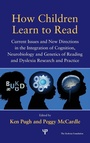 Cover: How Children Learn to Read - Psychology Press Ltd