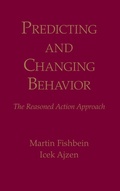 Cover: Predicting and Changing Behavior - Psychology Press