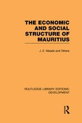 Cover: The Economic and Social Structure of Mauritius - Routledge
