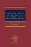 Bild: Police Misconduct, Complaints, and Public Regulation - Oxford University Press