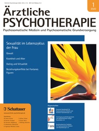 Abbildung von: Ärztliche Psychotherapie - Schattauer