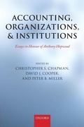 Cover: Accounting, Organizations, and Institutions - Oxford University Press