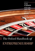 Cover: The Oxford Handbook of Entrepreneurship - Oxford University Press