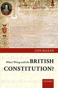 Cover: What's Wrong with the British Constitution? - Oxford University Press