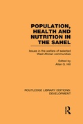 Cover: Population, Health and Nutrition in the Sahel - Routledge
